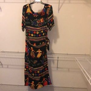 Colorful dress by WNY size 20